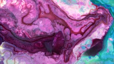 Soyut Renkli Mürekkep Sıvı Patlaması Pshychedelic Boya Patlaması Hareketi.