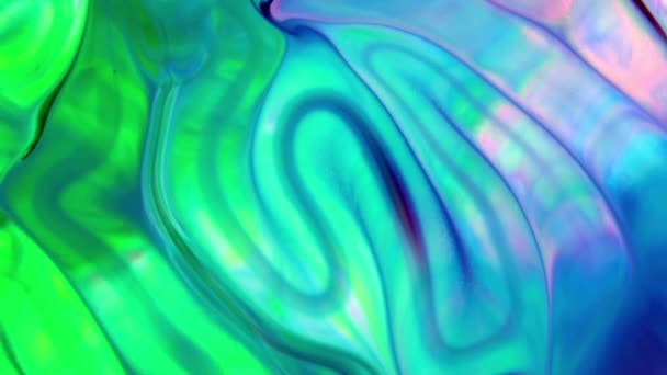 Abstrakcyjne Organiczne Vortex Endless Surreal Hipnotyzujące Szczegółowych Powierzchniach Kolorowe Rozprzestrzenianie — Wideo stockowe