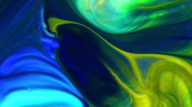 Soyut Renkli Ters Boya Patlaması Yayılma ve Doku.