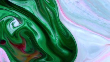 Soyut Organik Girdap, Ayrıntılı Yüzey Renkli Boyaları 'nda Sonsuz Gerçeküstü Hipnotize Etme