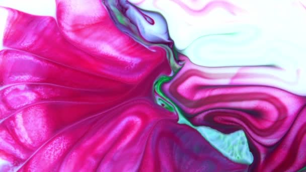 无缝性 可倾斜 随机性艺术水墨传播的美感 — 图库视频影像