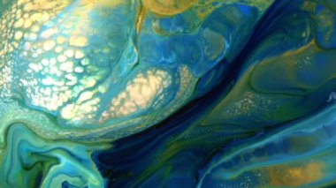 Soyut Renkli Ters Boya Patlaması Yayılma ve Doku.