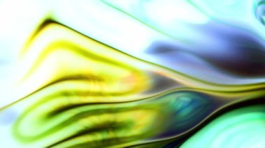 Soyut Sonsuz Renk Döngüleri ve Patlamalar Ayrıntılı Renkli Yüzey Boyaları Hipnotize Ediyor.