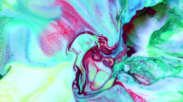 Abstrakti Ääretön Tausta Rakenne Väri Silmukat Räjähdykset — kuvapankkivideo