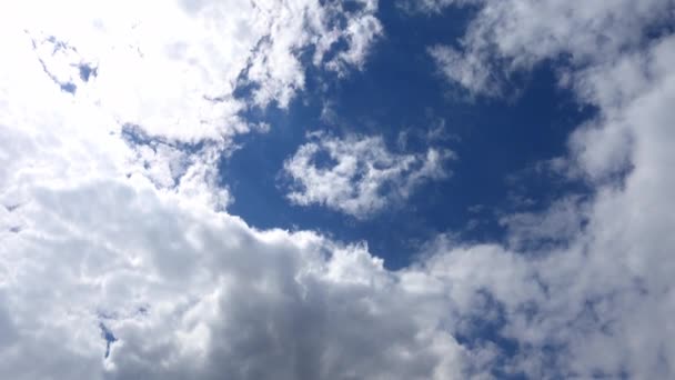 Primavera Abril Nubes Lluvia Moviéndose Cielo — Vídeos de Stock