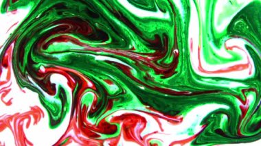 Soyut Organik Hipnotik Mürekkep Renkli Boya Yayılır