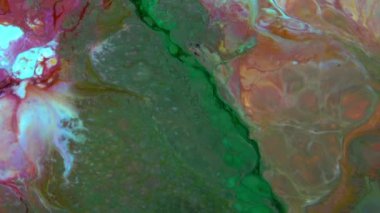 Soyut Organik Girdap, Ayrıntılı Yüzey Renkli Boyaları 'nda Sonsuz Gerçeküstü Hipnotize Etme