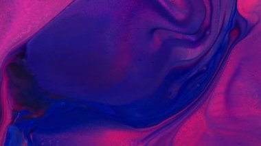 Çok Güzel Mürekkep Soyut Psikedelik Kozmos Sıvı Hareketli Galaktik Doku Görüntüsü.