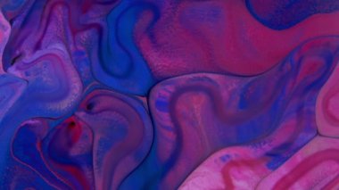 Soyut Renkli Mürekkep Sıvı Patlaması Pshychedelic Boya Patlaması Hareketi.