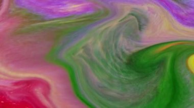 Soyut Renkli Mürekkep Sıvı Patlaması Pshychedelic Boya Patlaması Hareketi.