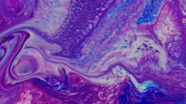 Soyut Renkli Mürekkep Sıvı Patlaması Pshychedelic Boya Patlaması Hareketi.