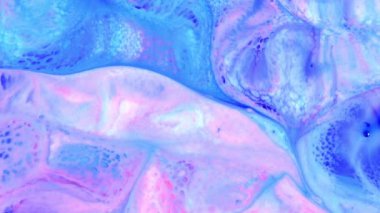 Soyut Organik Girdap, Ayrıntılı Yüzey Renkli Boyaları 'nda Sonsuz Gerçeküstü Hipnotize Etme