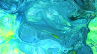 Soyut Organik Girdap, Ayrıntılı Yüzey Renkli Boyaları 'nda Sonsuz Gerçeküstü Hipnotize Etme