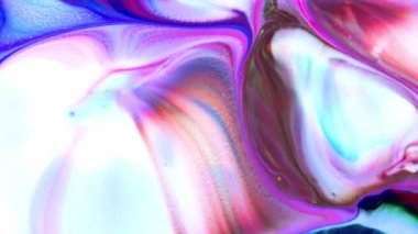 . Çok Güzel Soyut İllüzyon Kozmos Renkleri Yarattı Arkaplan Doku Videosu Yayılıyor.