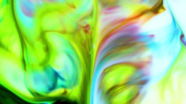 Bu stok videosunda, boya pigmentinin hafif boya ile ayrıldığı yağ boyasının yavaş çekim görüntüleri yer alıyor. Bu klibi yaratıcı konsept videoları, sunumlar ve daha fazlası için arka plan olarak kullan.