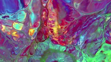 Soyut Boya Sıvı Mermer Lüks Mineral Desenli Doku Görüntüsü.