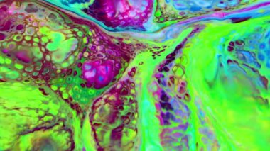 Hayalin Dansı İlginç Renkli Resimler Hareketi Arka plan Görüntüsü.