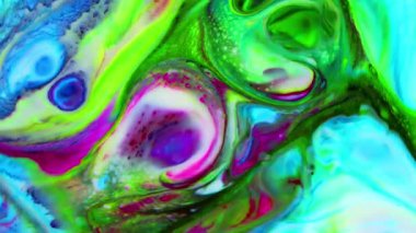 Hayalin Dansı İlginç Renkli Resimler Hareketi Arka plan Görüntüsü.
