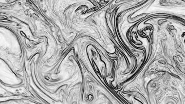 Sanatsal Parıltı Boyası Beyaz ve Siyah Renkler Uyumlu Dans Yayılmış Arkaplan Görüntüsü.