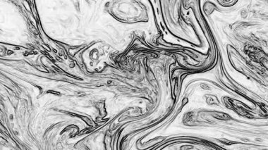 Sanatsal Parıltı Boyası Beyaz ve Siyah Renkler Uyumlu Dans Yayılmış Arkaplan Görüntüsü.