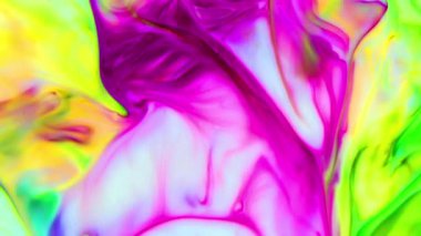 Soyut Harika Renkli Resim Psikedelik Hareketi Arkaplan Görüntüsünü Aç.