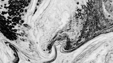 Katmanlı tonlar ve kontrollü kontrast içeren siyah ve beyaz bir boya dokusu. Gri tonlama yüzeyi, editoryal düzenler, markalaşma materyalleri ve çağdaş tasarım için temiz ve profesyonel bir görünüm sunarak yapı ve derinliği vurgular.