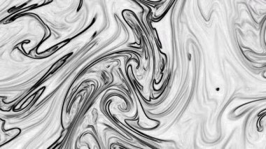 Siyah ve beyaz bir boya dokusu tonsal ahenk ve yüzey çeşitliliğini gösterir. Asgari görünüm modern tasarım, sunumlar ve markalaşma materyallerini destekler.