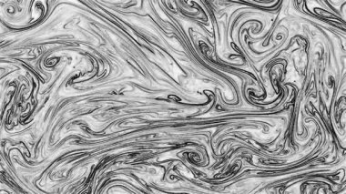 Modern görseller için uygun siyah ve beyaz boya dokusu.