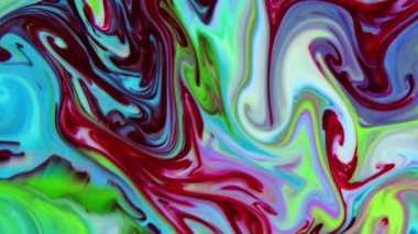 Zarif geçişleri ve anlamlı tonsal dengesi olan canlı bir boya dokusu..