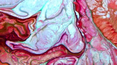 Arkaplan ve görsel hikaye anlatımı için etkileyici hareket ve doku detaylarıyla dolu canlı katmanlı boya yüzeyi.