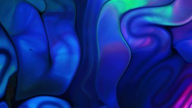 Soyut sıvı hareket derinliği ve dokuyu ortaya çıkarır. Renk akışı pürüzsüz soyut desenler yaratır.