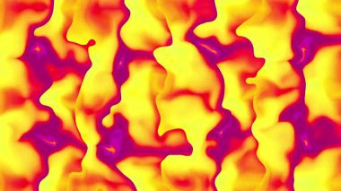 Yanardöner hücreler tekrar eden bir şablona kilitlenerek biyolojik ama tamamen dijital olduğunu hisseden soyut bir ağ oluştururlar..