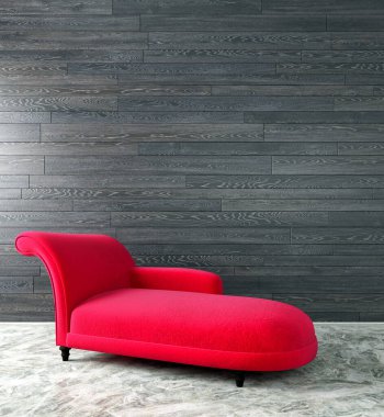 Büyük lüks, modern, parlak iç mekanlar. Oturma odası tasviri. 3D görüntüleme.