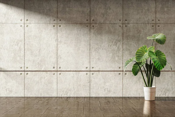 Büyük lüks, modern, parlak iç mekanlar. Oturma odası tasviri. 3D görüntüleme.