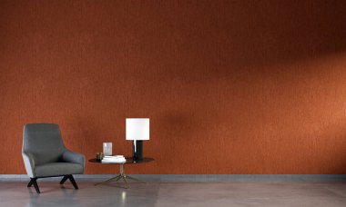 3D tasviri, büyük lüks, modern, parlak iç mekânlar sunuyor. Oturma odasındaki model bilgisayarlar dijital olarak oluşturuluyor.