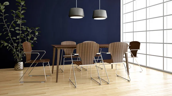 3D tasviri, büyük lüks, modern, parlak iç mekânlar sunuyor. Oturma odasındaki model bilgisayarlar dijital olarak oluşturuluyor.