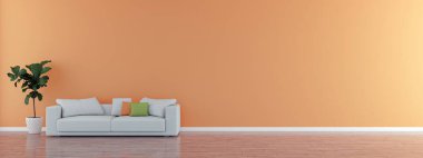 3D tasviri, büyük lüks, modern, parlak iç mekânlar sunuyor. Oturma odasındaki model bilgisayarlar dijital olarak oluşturuluyor.