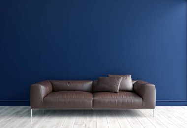 3D tasviri, büyük lüks, modern, parlak iç mekânlar sunuyor. Oturma odasındaki model bilgisayarlar dijital olarak oluşturuluyor.