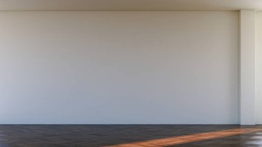 3D tasviri, büyük lüks, modern, parlak iç mekânlar sunuyor. Oturma odasındaki model bilgisayarlar dijital olarak oluşturuluyor.