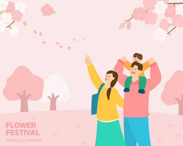 Taze Bahar Manzarası Çizimi