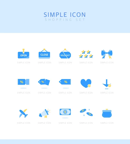 Simple Fácil Escribir Icono — Archivo Imágenes Vectoriales