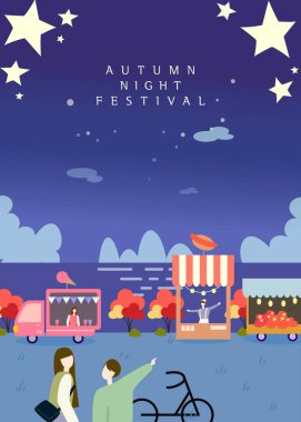 Sonbahar Manzarası Çizimi 