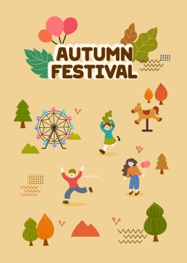 Sonbahar Manzarası Çizimi 