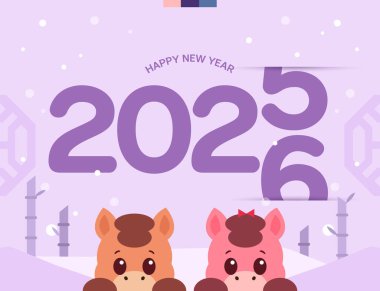 2026 Kırmızı At Afişi