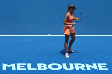 Avustralya Açık 2016'da çeyrek final maçında beş kez Grand Slam şampiyonu Rus Maria Sharapova