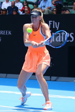 Beş kez Grand Slam Serena Williams Avustralya Açık 2016 adlı karşı çeyrek final maçında sırasında eylem Maria Sharapova Rusya'nın şampiyonu