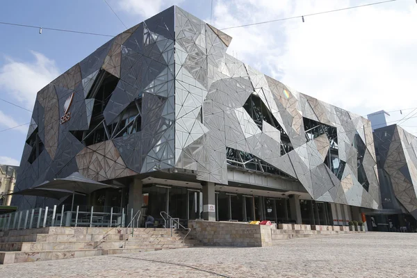 Australian Centre for the Moving Image at Federation Square in Melbourne — 图库照片
