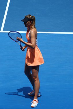 Avustralya Açık 2016'da çeyrek final maçında beş kez Grand Slam şampiyonu Rus Maria Sharapova