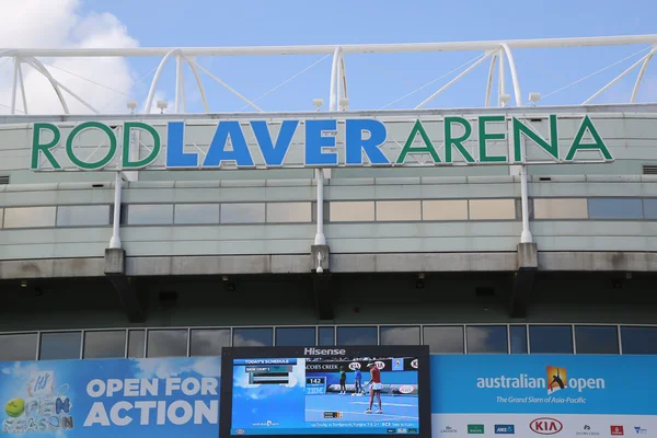 Rod Laver Arena Melbourne Park Avustralyalı tenis merkezi — Stok fotoğraf