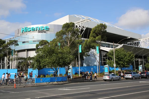 Hisense Arena en el centro nacional australiano de tenis en Melbourne Park . — Foto de Stock